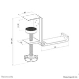 Neomounts Auriculareshalterung Plata Universal Klemmenbefestigung