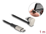 Delock Daten- Y Cable De Carga Usb Tipo-C A Lightning 180° Angular 1 M Mfi