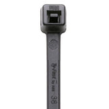 Abb Standard-Cablebinder Ty-Fast (L X B) 366 Mm X 4.6 Mm Ty-Fast Farbe: Schwarz (Uv-Bestndig) 100 St. Ty400-50x