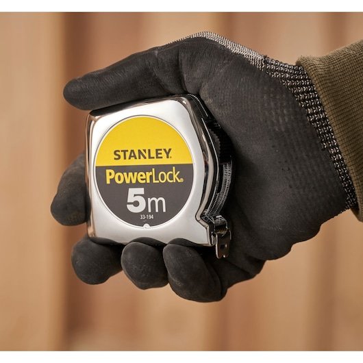 Stanley Bandmass Powerlock Kunst- Stoff 5m/19mm