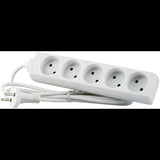 5-Way Danish Power Strip 5m 5-Way Danish Socket Power