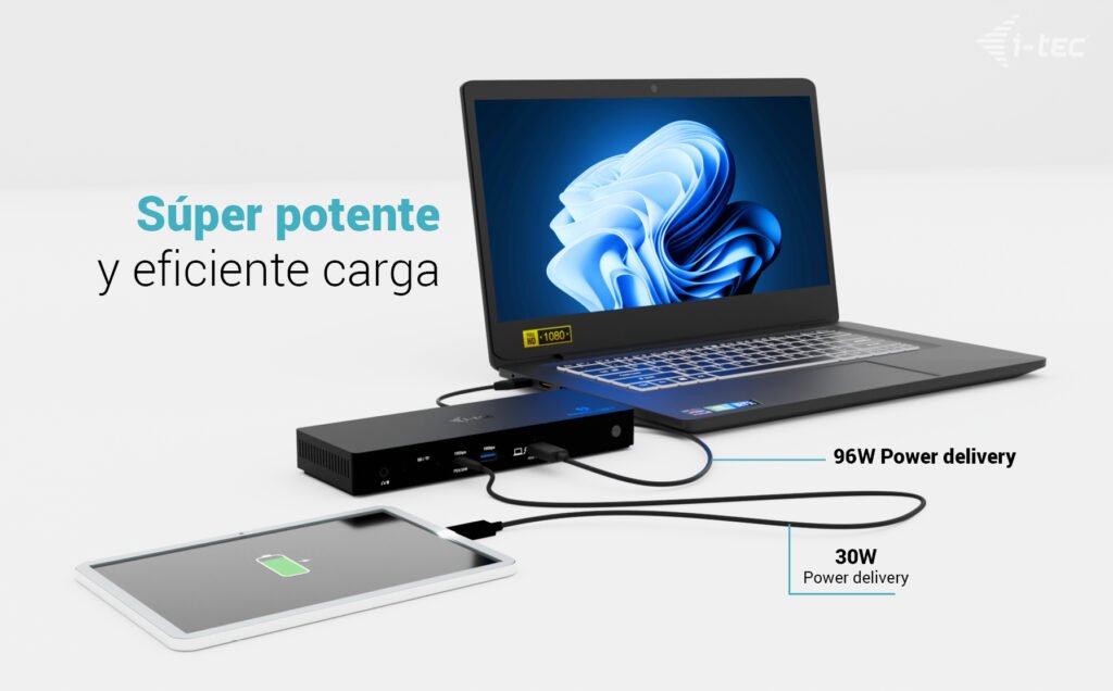 D I-Tec Thunderbolt4 3x Display