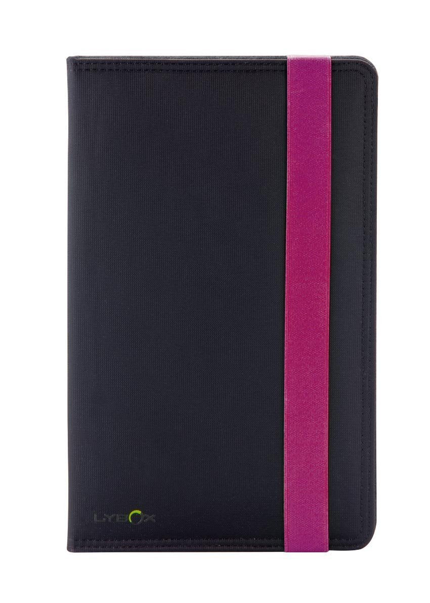 Lybox Funda Tablet Universal. 8". 6 Posiciones. Negro-Violeta Funda Tablet Universal 20.32 Cm (8") Violet