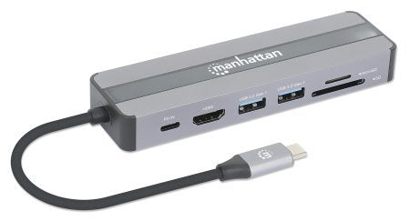 EAN 0766623153928 - Manhattan 153928 base para portátil y replicador de puertos Alámbrico USB 3.2 Gen 1 (3.1 Gen 1) Type-C Ne imagen 6