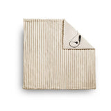 Duux Yentl Wrmedecke Striped Rabbit Faux Fur Beige (200x200)