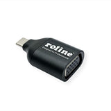 EAN 7630049618756 - ROLINE 12.03.3228 Adaptador gráfico USB 1920 x 1080 Pixeles Negro imagen 1