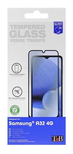 Tnb Full Tempered Glass Protection For Samsung Galaxy A32 5g Transparent