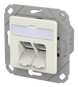Metz Connect Anschlussdose E-Dat C6a Lsa++ 2 Port Upk Reinwei