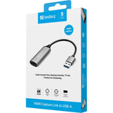 EAN 5705730134197 - Sandberg 134-19 Adaptador gráfico USB Gris imagen 3