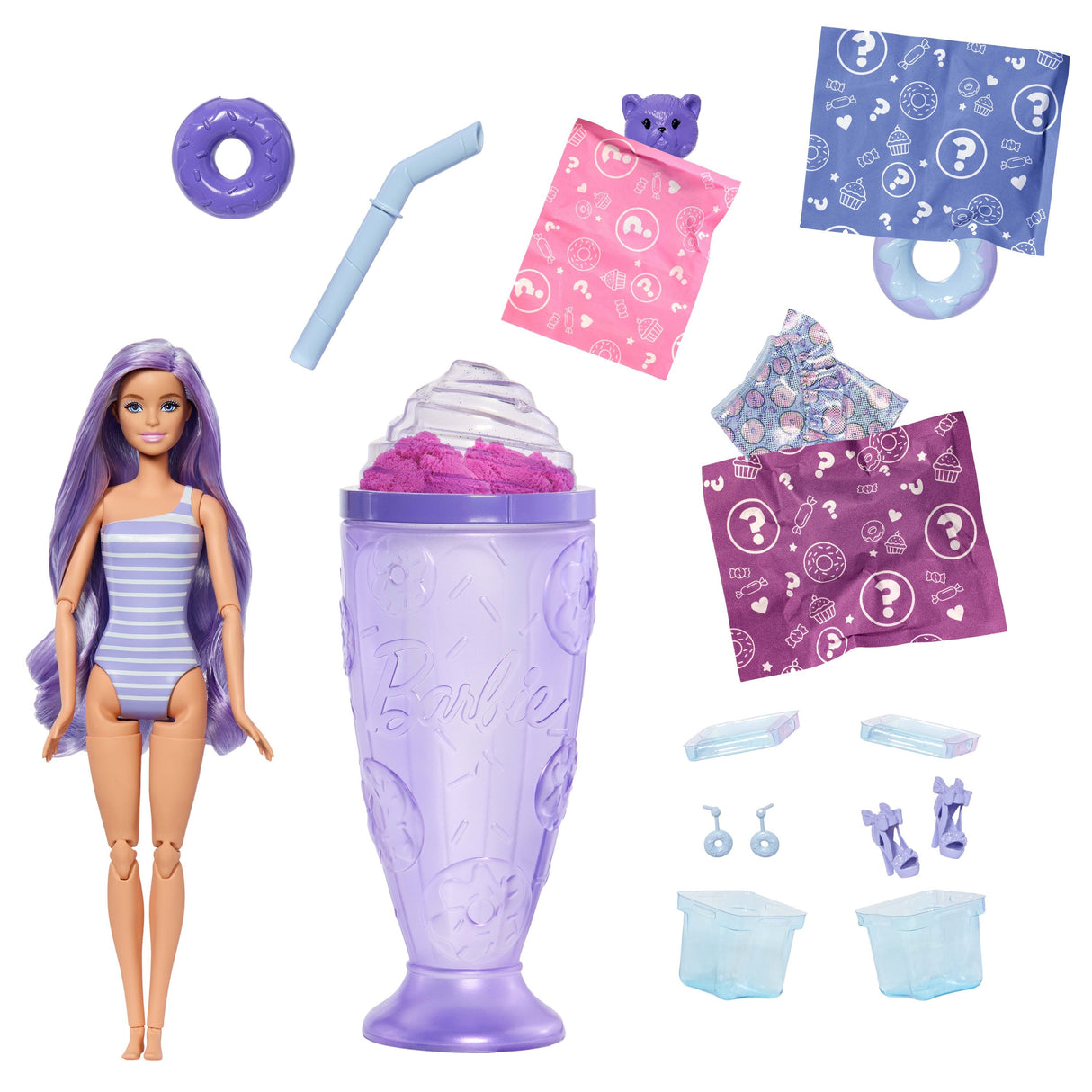 Mattel Barbie Pop! Reveal Barbie Treats Serie - Lila Muñeca Jfy60