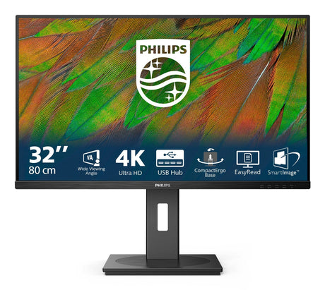 EAN 8721038001235 - Philips 3000 series 32B1N3800/00 pantalla para PC 81,3 cm (32") 3840 x 2160 Pixeles 4K Ultra HD LCD Negro imagen 1