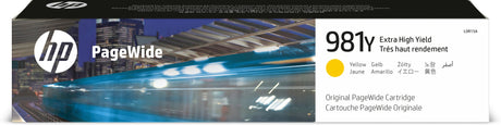 EAN 0889296095316 - HP 981Y Extra High Yield Yellow Original PageWide Cartridge cartucho de tinta 1 pieza(s) Alto rendimiento imagen 1