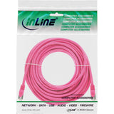 Cable De Red Inline Sf/Utp Cat.5e Rosa 20m