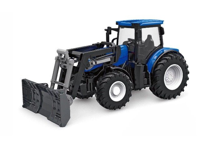 Amewi Rc Traktor Mit Räum-Schiebeschild Liion 500mah Azul/6+