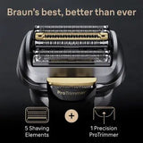 EAN 8700216137249 - Braun Series 9 Pro+ 9565cc Wet & Dry Máquina de afeitar de láminas Recortadora Metálico imagen 3