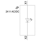 Siemens 3su1401-2bb60-3aa0 3su14012bb603aa0 Led-Modul Wei