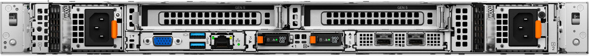 Dell Poweredge R470 Smart Selection Intel Xeon 6517p 32gb 2x480gb Ssd Sata 2x1100w H965i 3y Basic Nbd