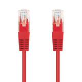 EAN 8433281003293 - Nanocable 10.20.0101-R cable de red Rojo 1 m Cat5e U/UTP (UTP) imagen 2