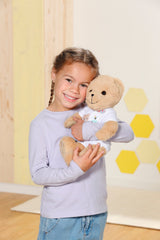 Muñeco Peluche Osito Blanco Baby Born 36cm
