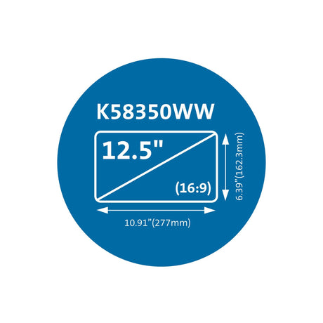 EAN 0085896583509 - Kensington K58350WW filtro para monitor 31,8 cm (12.5") Portátil imagen 13