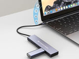 Conceptronic Hub Usb-C Con 4x Usb-C Pd De Hasta 100w - Carcasa De Aluminio