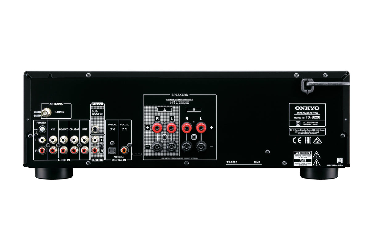 EAN 4573211153163 - ONKYO TX-8220 100 W 2.1 canales Estéreo Negro imagen 4