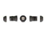 Delock 67044 Conector De Cable Rj45 Hembra A Rj45 Hembra Cat.6a Ip68 Resistente Al Polvo Y Al Agua