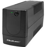 EAN 5901878537733 - Qoltec 53773 sistema de alimentación ininterrumpida (UPS) Línea interactiva 0,85 kVA 480 W 1 salidas AC imagen 1