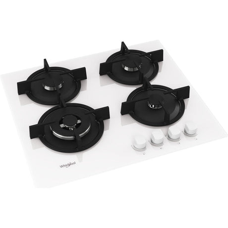EAN 8003437605567 - Whirlpool AKT 625/WH Negro, Blanco Integrado 60 cm Encimera de gas 4 zona(s) imagen 4