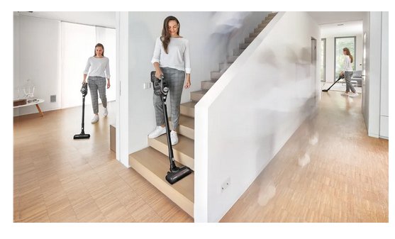 Aspirador Inalámbrico  Serie De Hogar De Bosch  8 Unlimited Gen2 Bss825mult, Aspirador Escoba Gris, Power For All Alliance