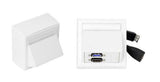 EAN 5704174894667 - Vivolink WI221261 toma de corriente HDMI + USB A Blanco imagen 1