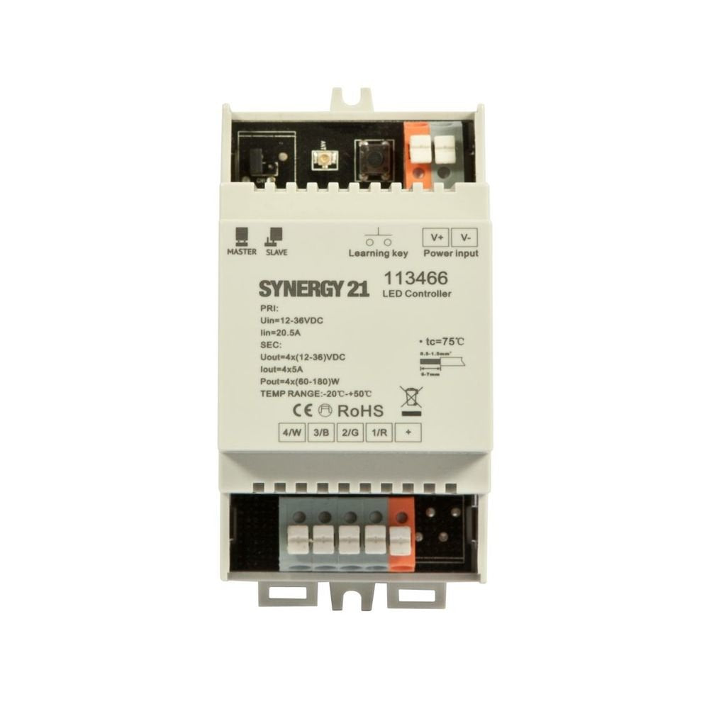 Synergy 21 Led Controller Eos 05 4-Kanal Controller + Hutschiene