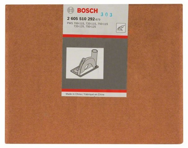 Bosch Professional Campana Extractora Con Carro Guía, Ø 115/125 Mm, Accesorio Para Aspiradora Negro, Para Amoladoras Angulares 2605510292