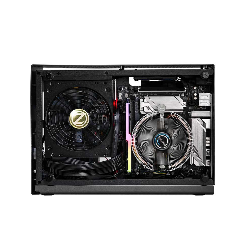 Caja Pc Zalman M4 Mini-Itx M2 1 X Vent 800mm Argb 2xusb 3.0 Gris S/N Fuente