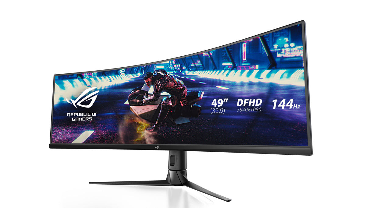 Monitor Asus 49" Ultrawide Quad Hd Led Curva  Dfhd 124,5 Cm 90lm04h0-B01170