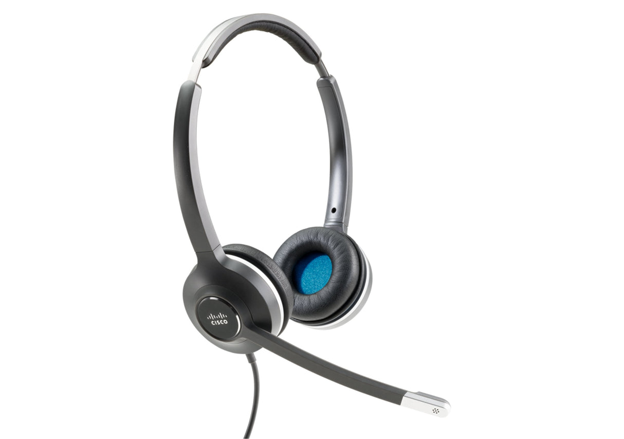 Auricular Cisco 532 Wired Dual En Oreja Cableado Para Cisco Dx70 Dx70 Msrp Dx80 Dx80 (No Radio) Ip Phone 8851 8861 8865 8865nr