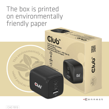 EAN 8719214472658 - CLUB3D CAC-1913 cargador de dispositivo móvil Teléfono móvil, Portátil, Smartphone, Universal Negro Corri imagen 14