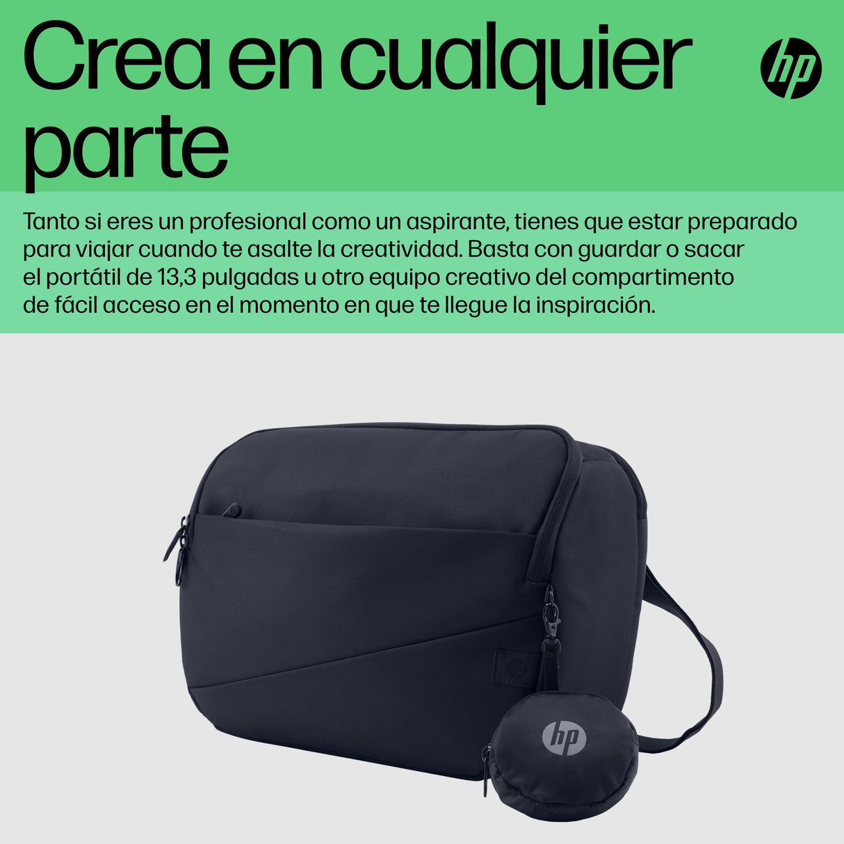 EAN 0196786247897 - HP Creator 13.3 Dark NavyLaptop Sling 33,8 cm (13.3") Mochila bandolera Marina, Amarillo imagen 5