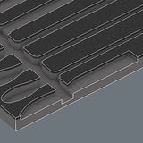 Wera 9883 Inserto De Espuma Para Limas Pferd, Juego 1, Vacío Negro/Gris, Para Carro De Taller Tool Rebel 5137383001