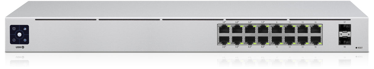 EAN 0817882028516 - Ubiquiti UniFi 16-Port PoE Gestionado L2/L3 Gigabit Ethernet (10/100/1000) Energía sobre Ethernet (PoE) 1 imagen 5
