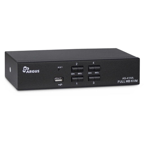 EAN 4260455643443 - Inter-Tech AS-41HA HDMI interruptor KVM Negro imagen 1