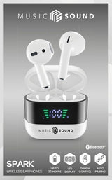 EAN 8018080488627 - Music Sound 8018080488627 Auriculares True Wireless Stereo (TWS) Dentro de oído Llamadas/Música Bluetooth imagen 2