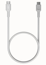Kabel Usb-C-Usb-C Powerflex 100w Silikonowy 1.2m Bialy