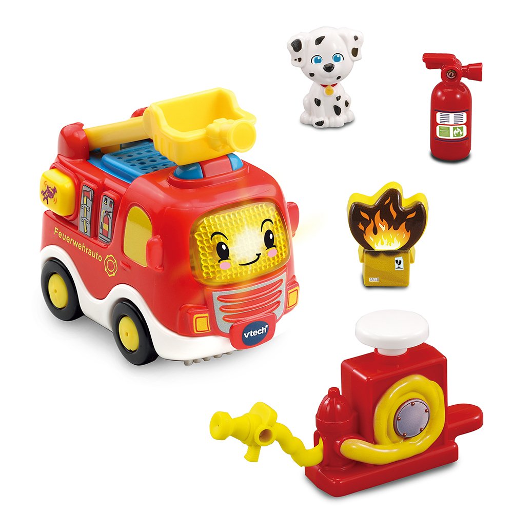Vtech Hace Velocistas Para Bebés - Estación De Bomberos, Construcción De Juegos 80-543004