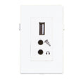 EAN 5714590003277 - Garbot BN4900-USB A+2XJ toma de corriente Blanco imagen 1