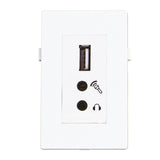 EAN 5714590003277 - Garbot BN4900-USB A+2XJ toma de corriente Blanco imagen 1