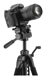Hama Tripode Para Camara Con Rosca 1/4" - Peso Max 5kg - Altura Hasta 170cm - Soporte Para Smartphone Y Tablet -