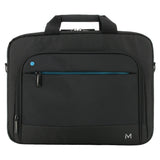 Mobilis Theone Briefcase Toploading Blue Zip 14-16" Negro