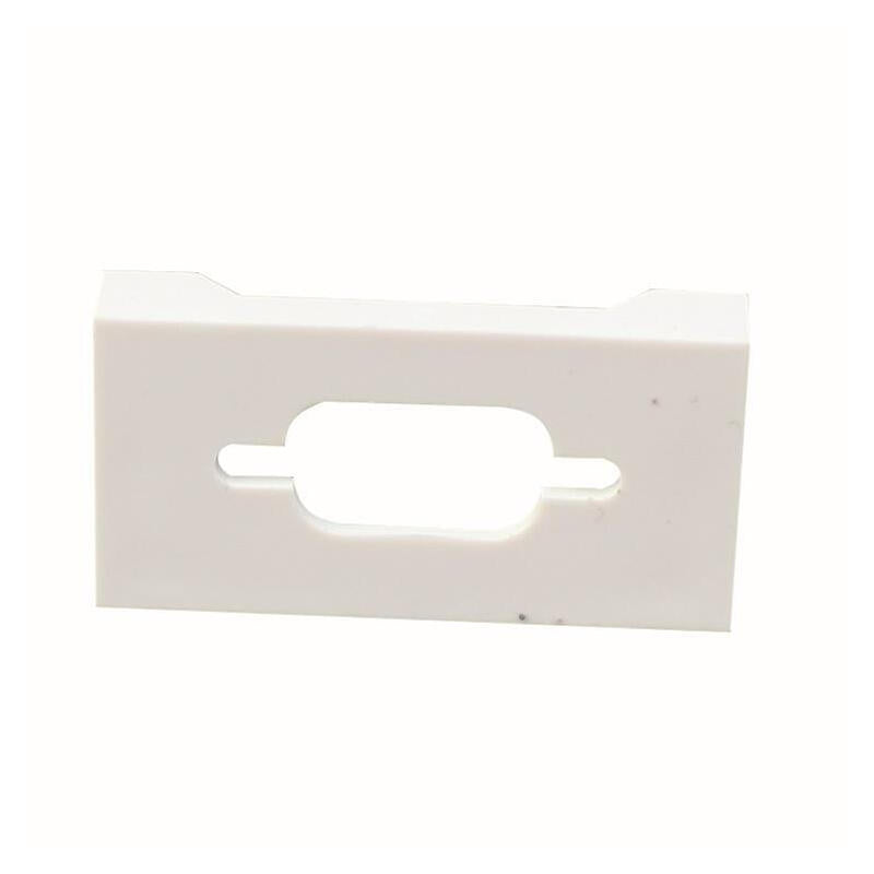 Fa-2420-B Vga Plate Empty  22.5x45mm. White