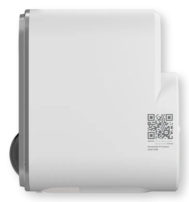 Homematic Ip Batería-Auenkamera (Hmip-Cor) (Wei Negro, 3mp, Wlan)
